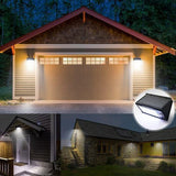Super Solar-powered Motion Sensor Light - Super Bright, No Wiring Needed, Easy Installations.