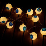 Halloween Spooky Eyeballs String Lights (Battery Operated)